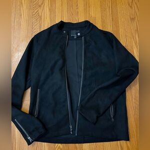 Banana Republic- Vegan Suede Jacket, Size Large